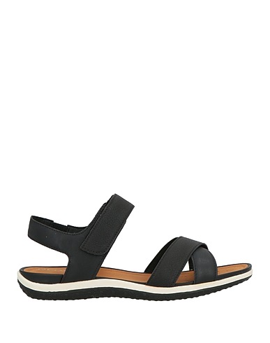 GEOX Sandals Black Leather