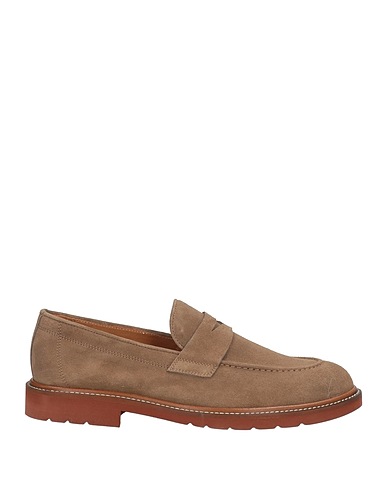 FEDENI Mokassins Khaki Leder