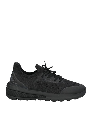 GEOX Sneakers Black Textile fibres