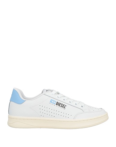 DIESEL Sneakers Sky blue Cow leather
