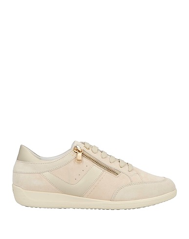 GEOX Sneakers Light grey Leather