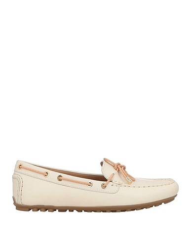 GEOX Loafers Off white Leather