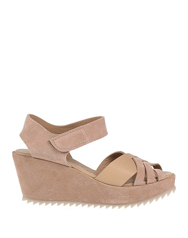 PEDRO GARCÍA Sandals Beige Cow leather