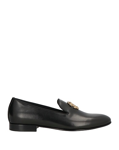 ROBERTO CAVALLI Loafers Black Leather