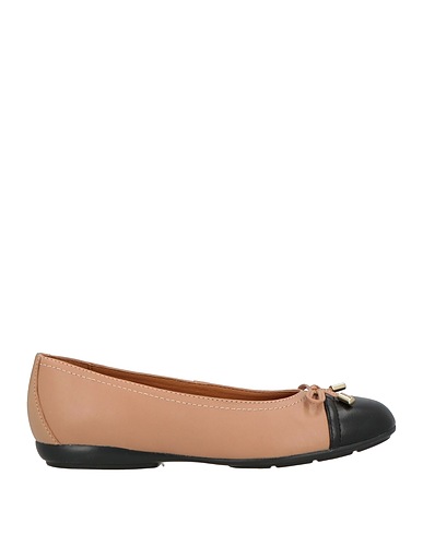 GEOX Ballet flats Light brown Leather