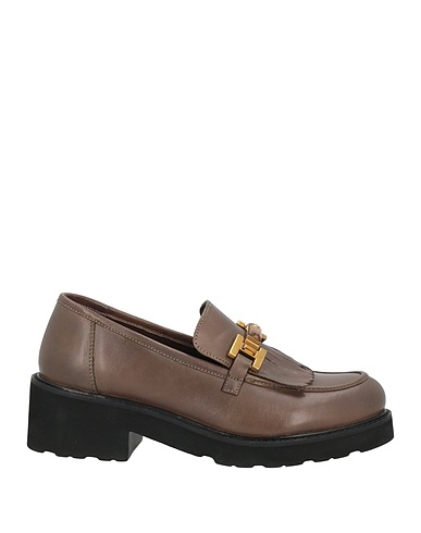 MELLUSO Loafers Dark green Leather