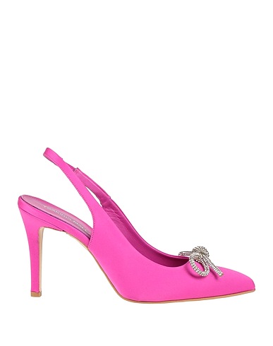 TSAKIRIS MALLAS Pump Fuchsia Textile fibers
