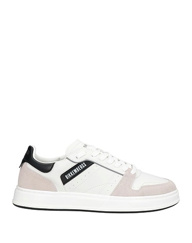 BIKKEMBERGS Sneakers Weiß Leder