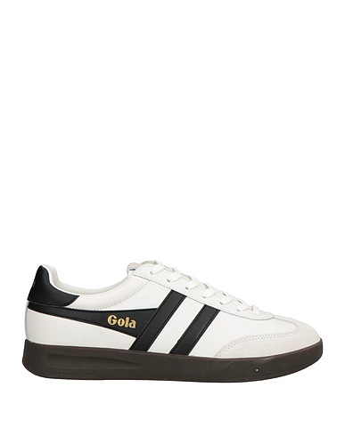 GOLA Sneakers White Leather, Textile fibers