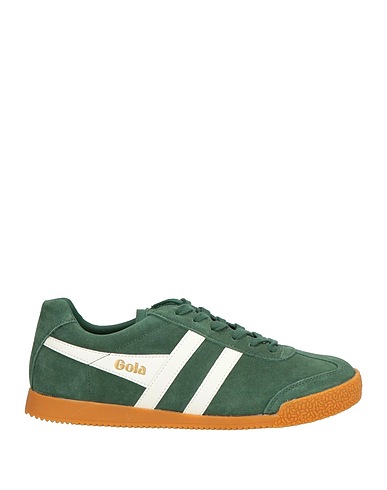 GOLA Sneakers Green Leather, Textile fibres