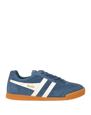 GOLA Sneakers Blue Leather, Textile fibers