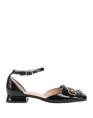 CALZAIUOLI TOSCANI Ballet flats Black Leather