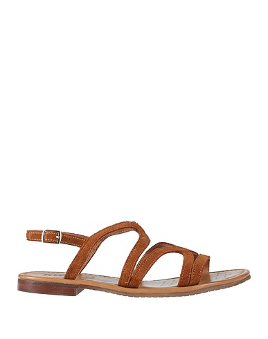 GEOX Sandals Camel Leather
