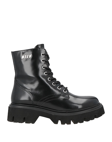 MSGM Ankle boot Black Leather