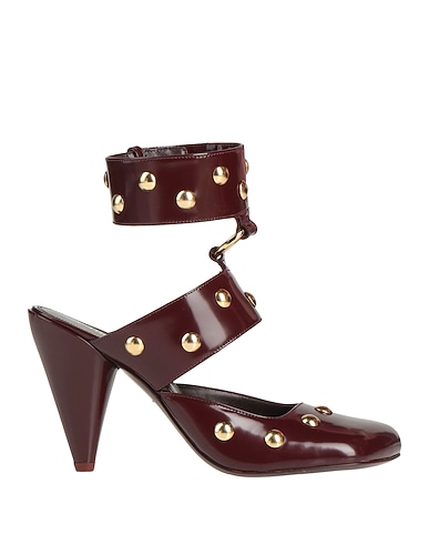 CHLOÉ Court Burgundy Leather
