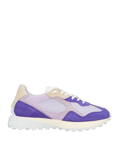 D.A.T.E. Sneakers Lilac Leather, Textile fibres