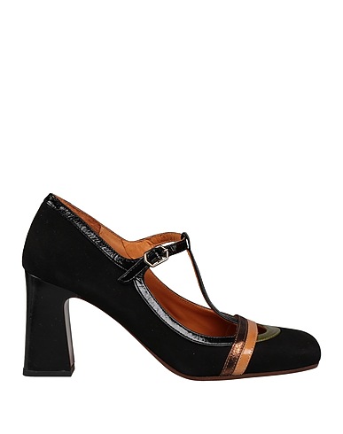 CHIE MIHARA Pump Black Leather
