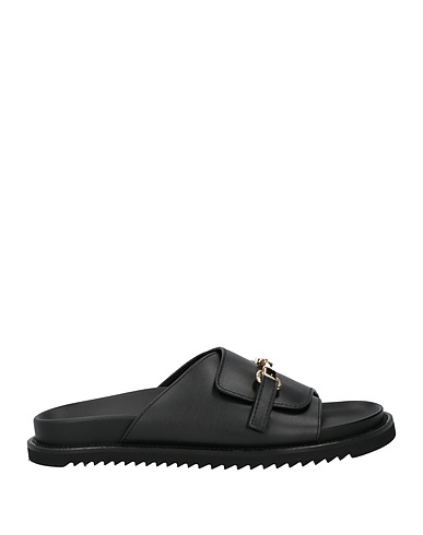 DOUCAL'S Sandales Noir Cuir