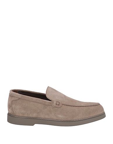 DOUCAL'S Loafers Grey Leather