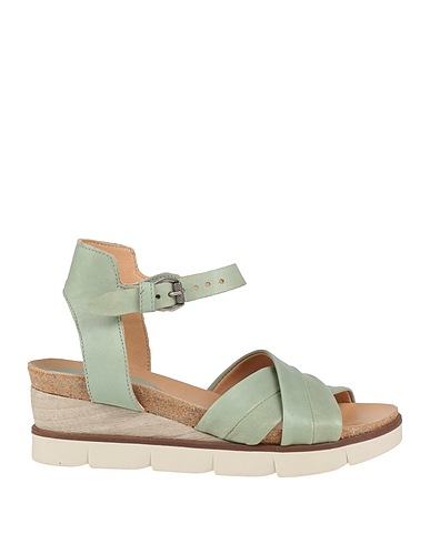 MJUS Sandals Sage green Leather