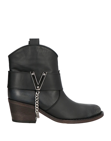 VIA ROMA 15 Ankle boot Black Leather