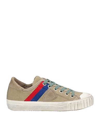 PHILIPPE MODEL Sneakers Military green Textile fibres