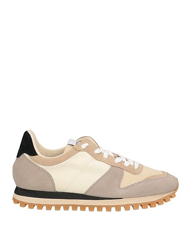 NOVESTA Sneakers Beige Leather, Textile fibres