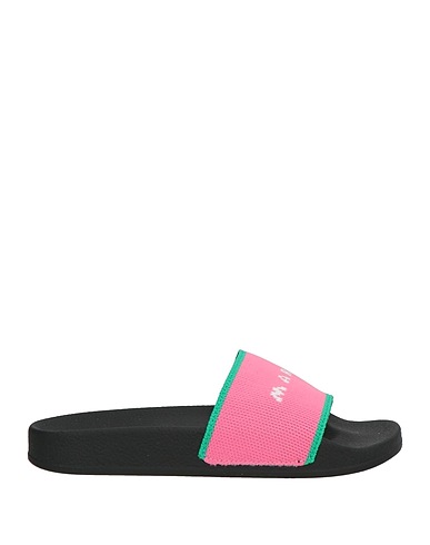 MARNI Sandali Fucsia Fibre tessili