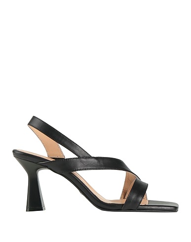 EPOCHE' XI Sandals Black Leather