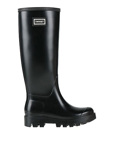 TWINSET Boots Black Rubber