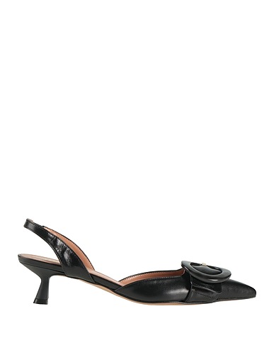 OVYÉ Court Black Leather