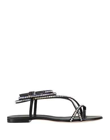 LE SILLA Flip flops Black Textile fibres