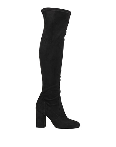 POLLINI Boots Black Textile fibres
