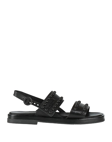 MJUS Sandalen Schwarz Leder