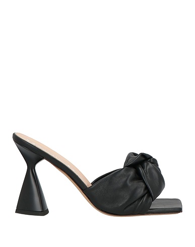 MARC ELLIS Sandals Black Leather