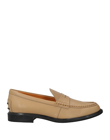 TOD'S Loafers Khaki Leather