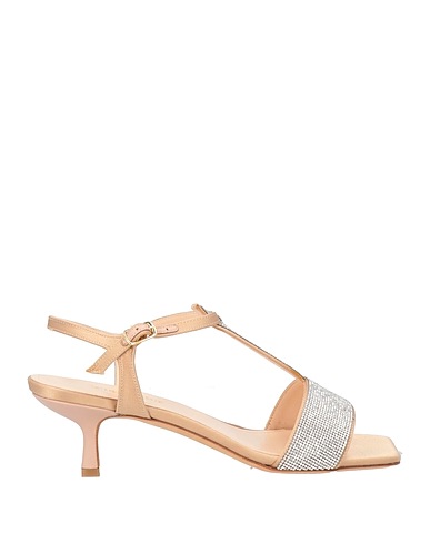 THE SELLER Sandals Blush Textile fibers