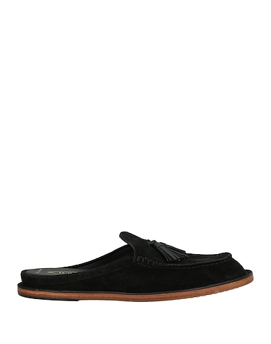 ḢENDER SCHEME x TOD'S Mules and clogs Black Leather