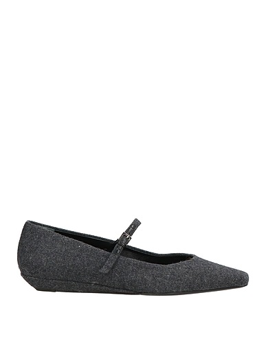 LOULOU STUDIO Footwear Charcoal Textile fibers