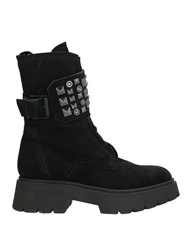 JANET & JANET Ankle boot Black Leather