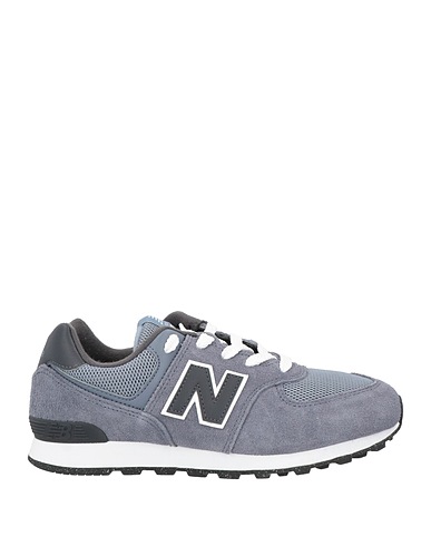 NEW BALANCE Sneakers Slate blue Leather, Textile fibres