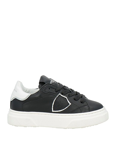 PHILIPPE MODEL Sneakers Black 94% Calfskin, 5% Thermoplastic polyurethane, 1% Polyethylene