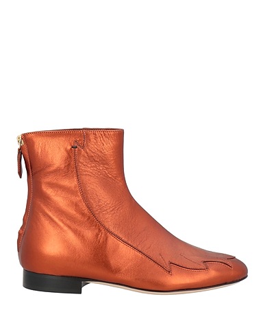 POLLINI Ankle boot Copper Calfskin