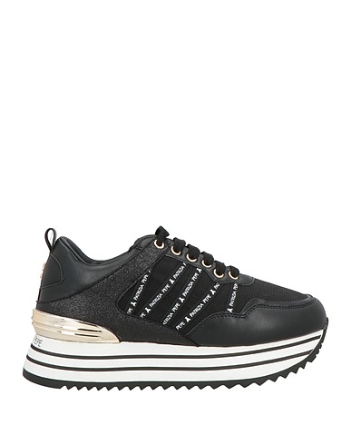 PATRIZIA PEPE Sneakers Black Textile fibers