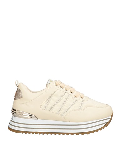 PATRIZIA PEPE Sneakers Ivory Textile fibers