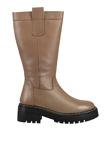 APEPAZZA Boots Khaki Leather