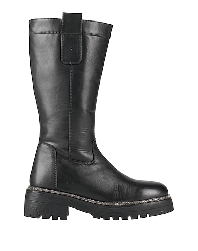APEPAZZA Boots Black Leather