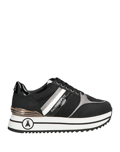 PATRIZIA PEPE Sneakers Black Textile fibres