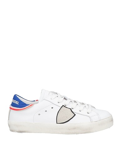PHILIPPE MODEL Sneakers Bianco 90% Pelle di vitello, 5% Pelle di pecora, 5% Poliestere