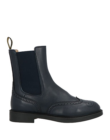 DOUCAL'S Ankle boot Midnight blue Leather